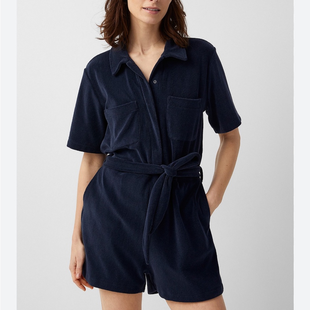Outerknown high tide navy romper